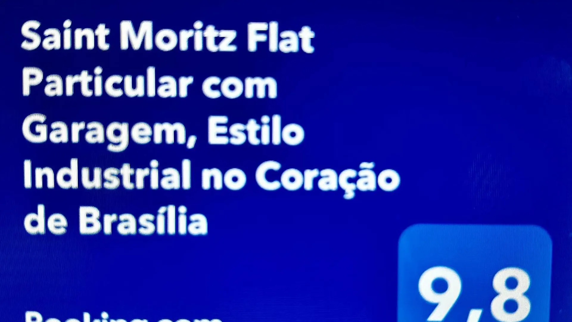 Apartment Ferienwohnung Ed Saint Moritz, Flat Com Garagem 01, Shn No Coracao De Brasília Brasilien